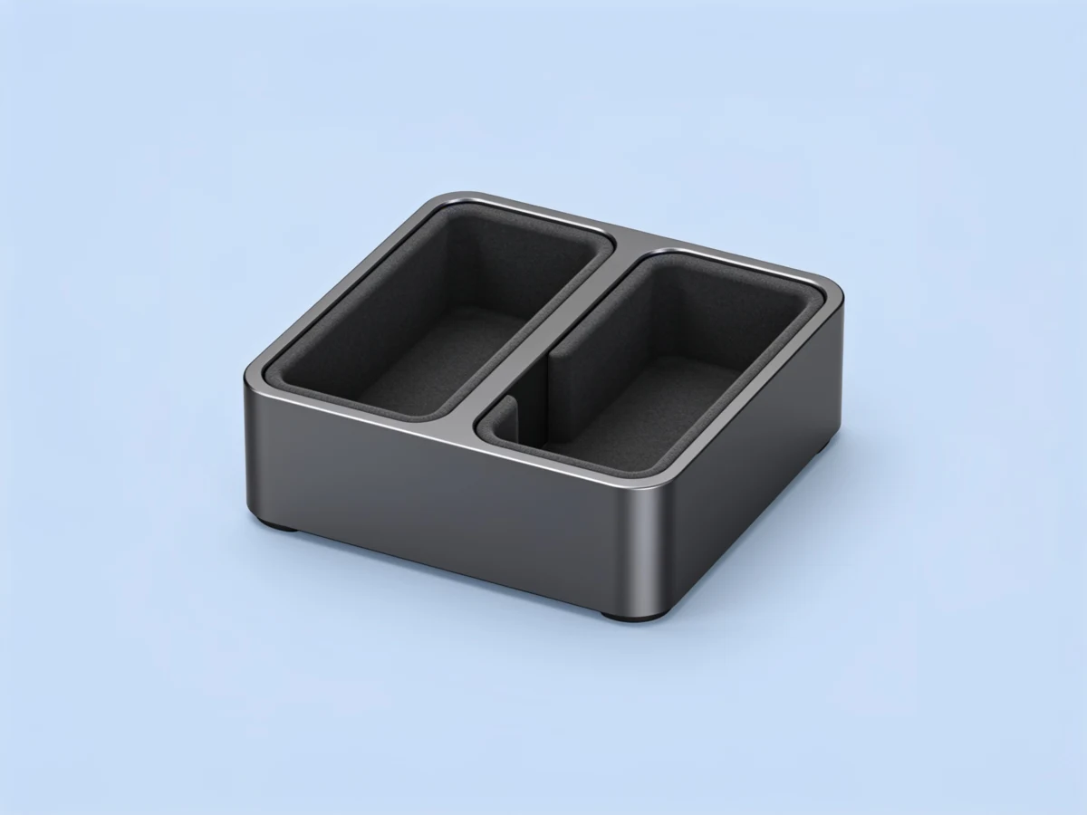 Twin vertical dock